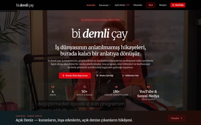 bi demli çay web sitesi
